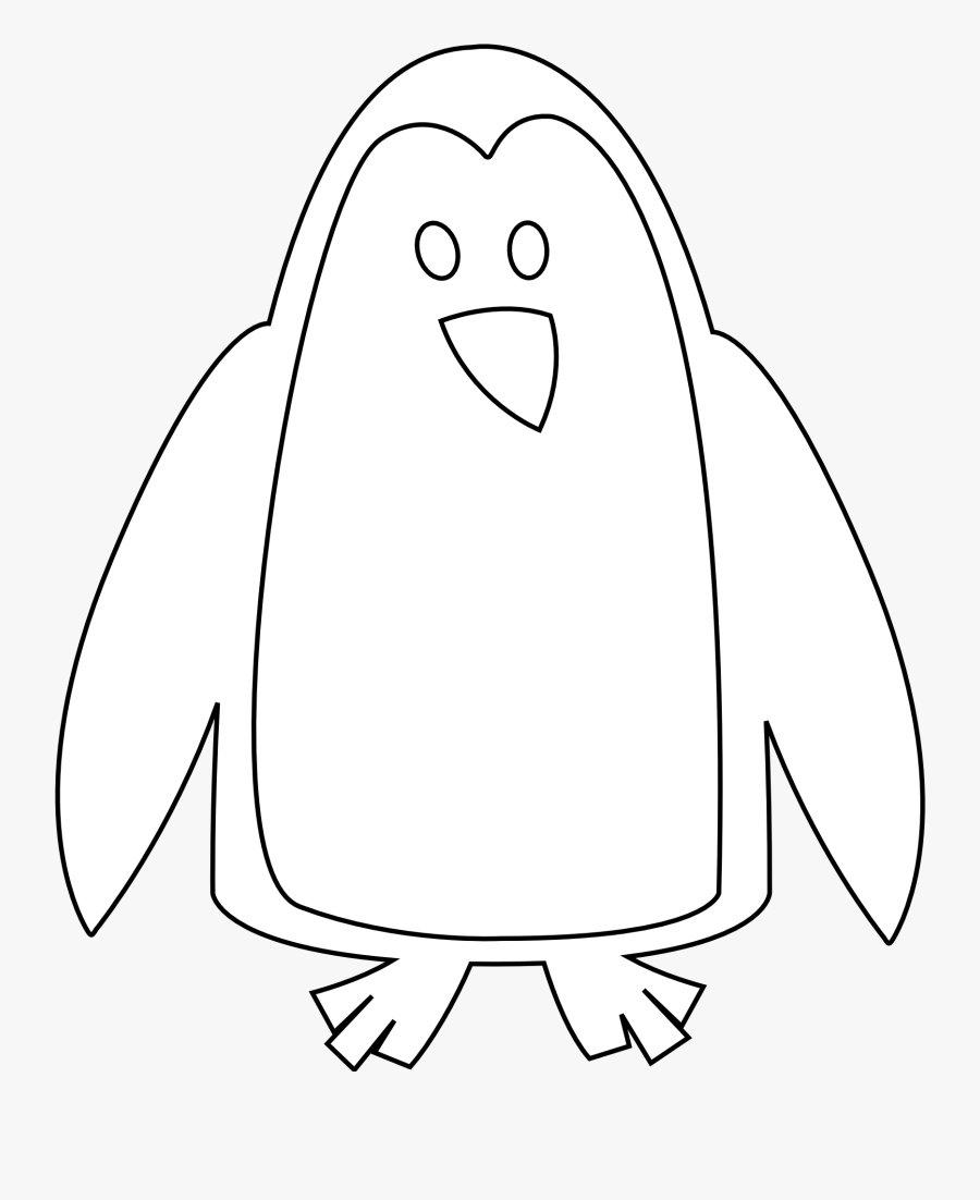 Vector Art Animals - Clipart Of Black And White Penguin, Transparent Clipart