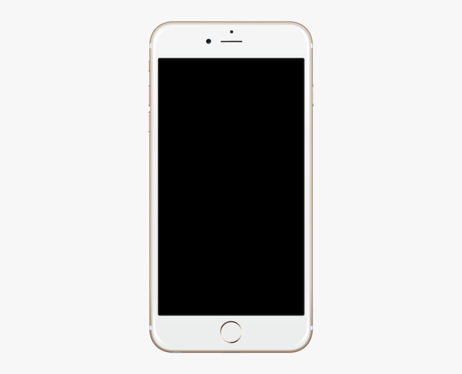 Clip Art Iphone 6 Mockup - White Iphone .png, Transparent Clipart