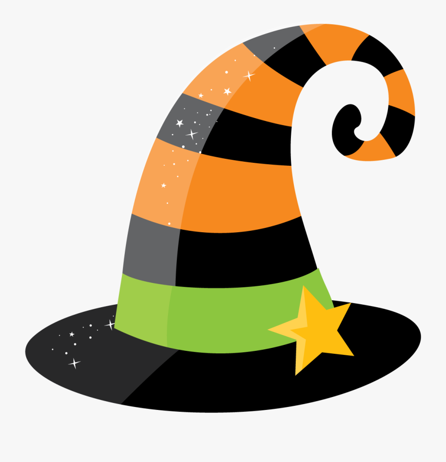 B De Minus Halloween Clip Art Clip Art - Clip Art Witches Hat, Transparent Clipart