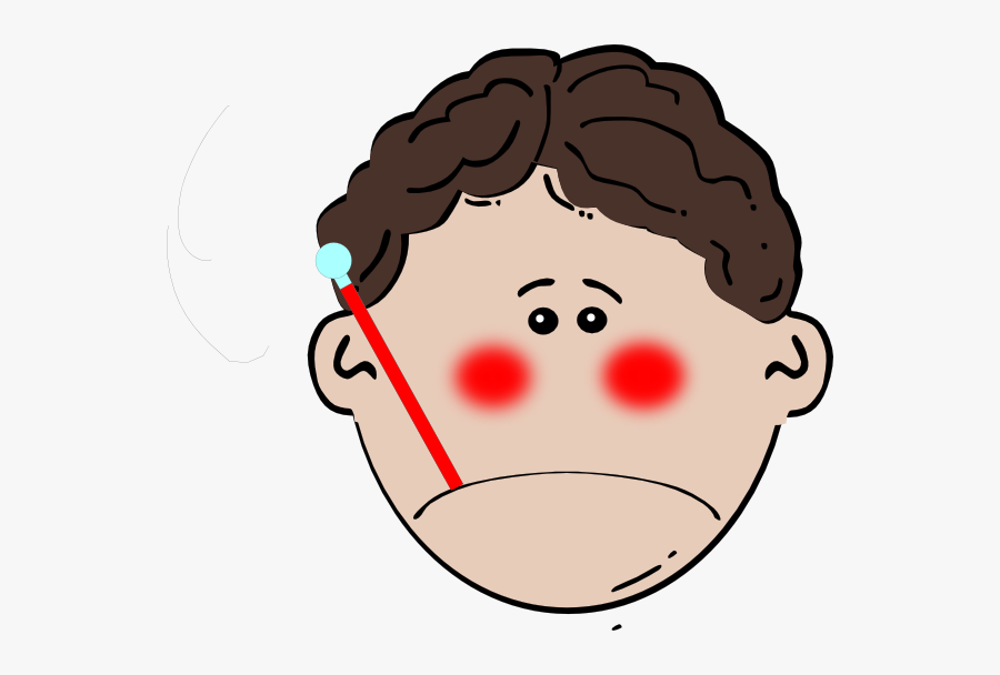 Fever Clipart - Someone That Is Sick, Transparent Clipart