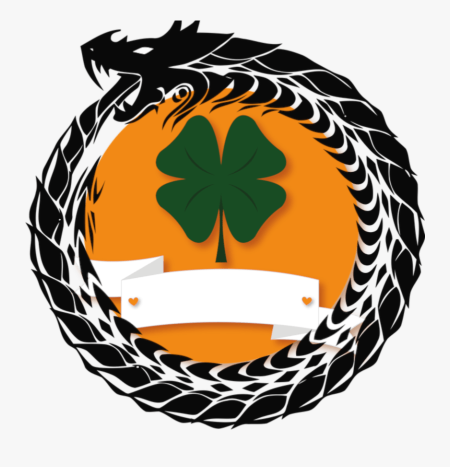 Dragon Eating Own Tail Symbol, Transparent Clipart