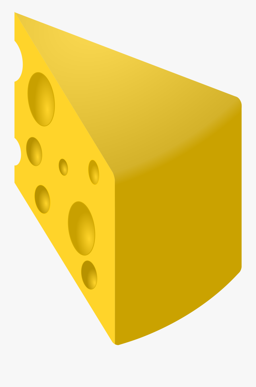 Transparent Cheese Clip Art - Cheese Slice Clip Art Png, Transparent Clipart