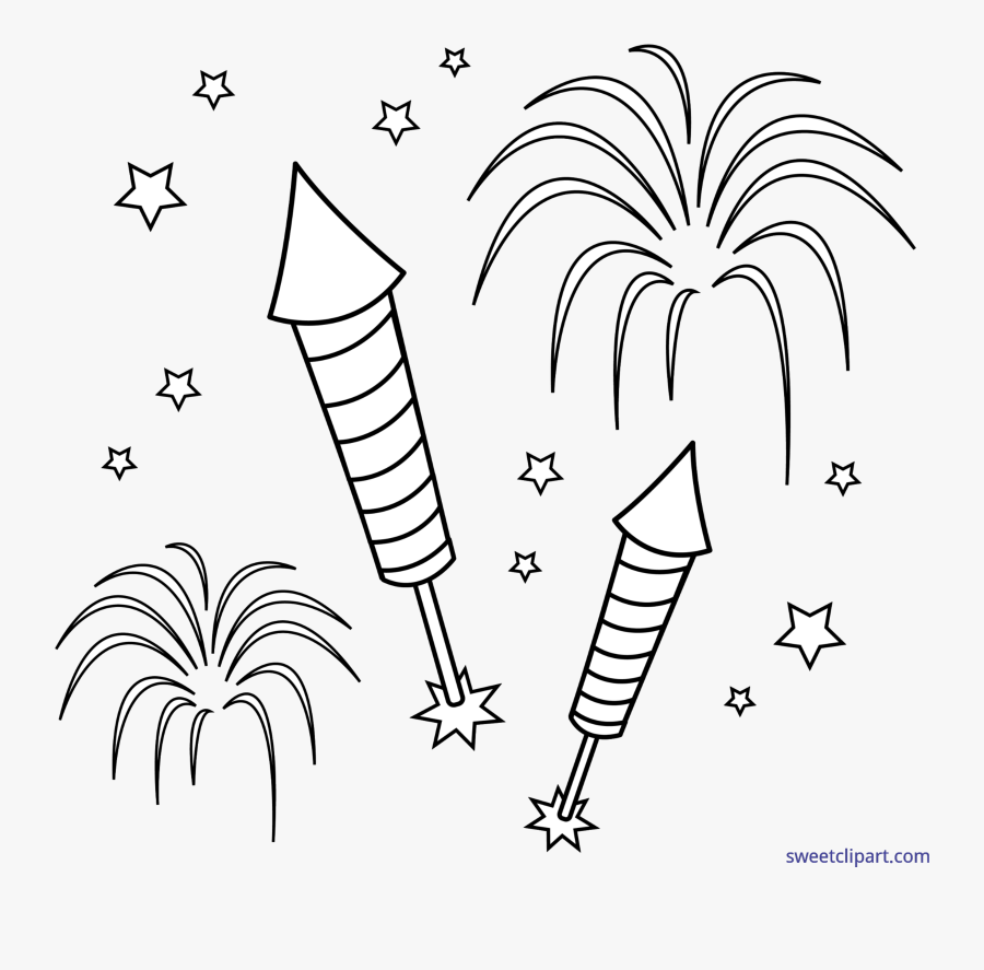 Clip Art Firework Drawing, Transparent Clipart