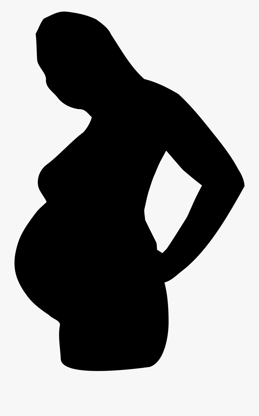 Pregnant Woman Transparent Background, Transparent Clipart