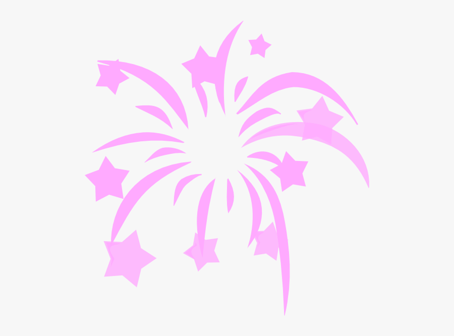 Simple Clipart Firework - Fourth Of July Fireworks Icon, Transparent Clipart