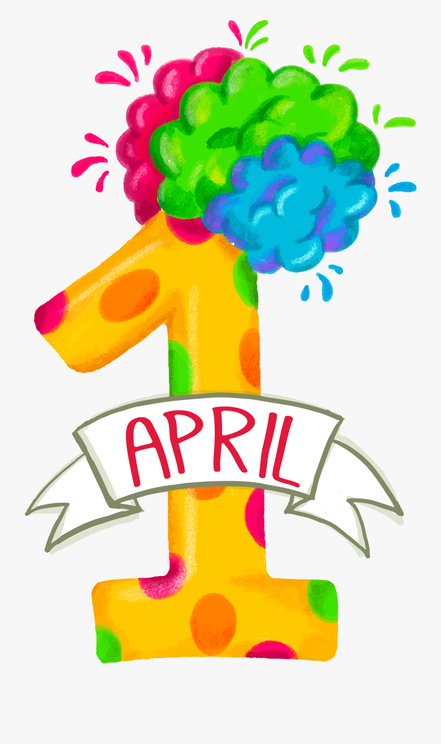 April Fools Day Png Stock Images - Dessert 1 Year Anniversary Posters, Transparent Clipart