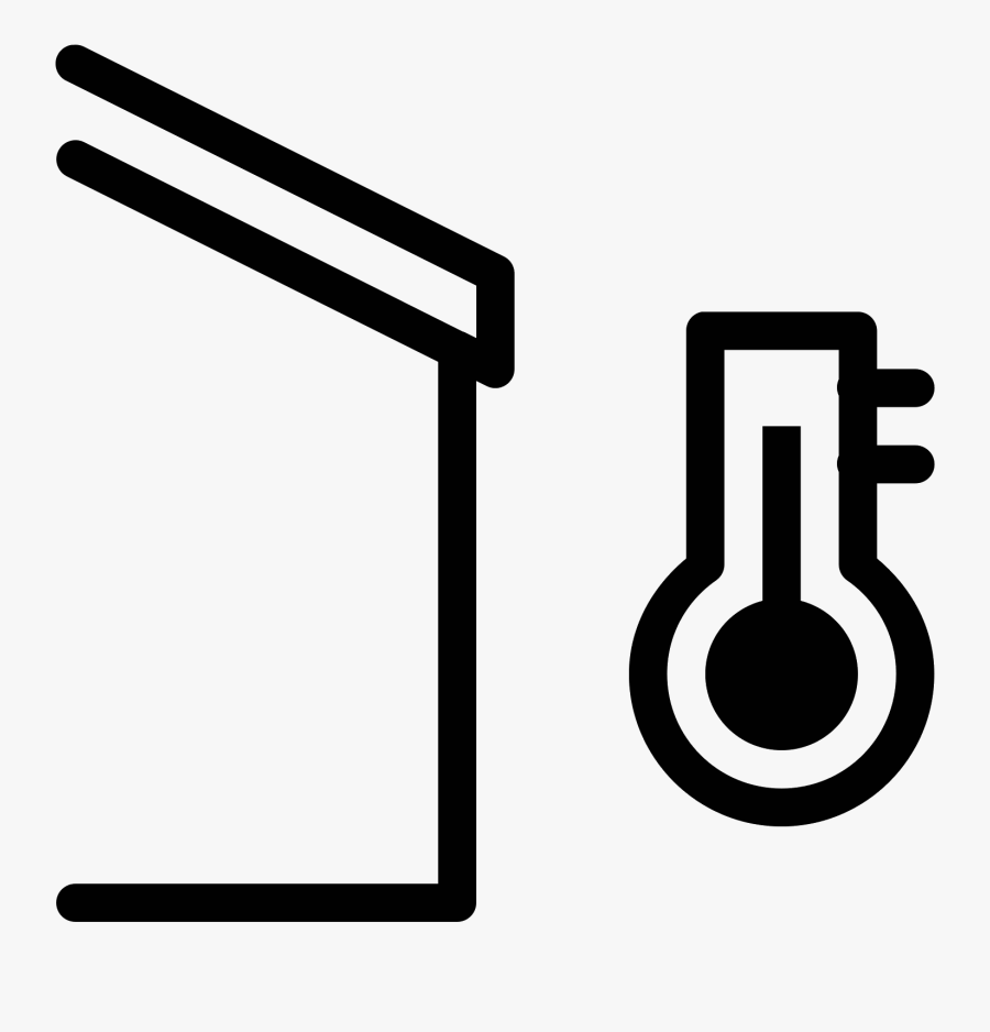 Temperature Outside Icon Free - Kick American Football, Transparent Clipart