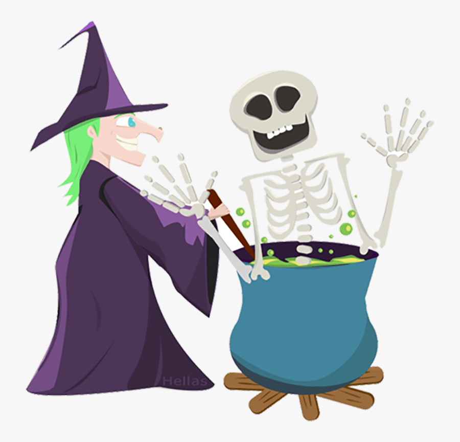 Transparent Witch Clip Art - Clip Art, Transparent Clipart