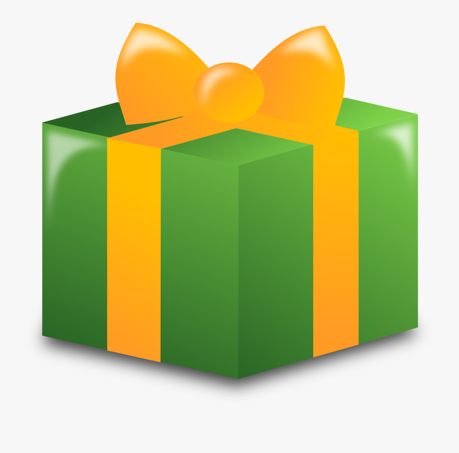 Clipart Birthday Presents - Christmas Gift Box Clipart, Transparent Clipart