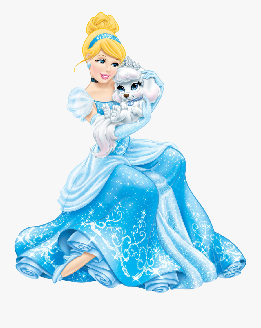 Disney Cinderella With Cute - Disney Princess Cinderella Png, Transparent Clipart