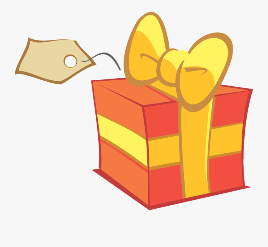 Present With Tag Clipart, Transparent Clipart