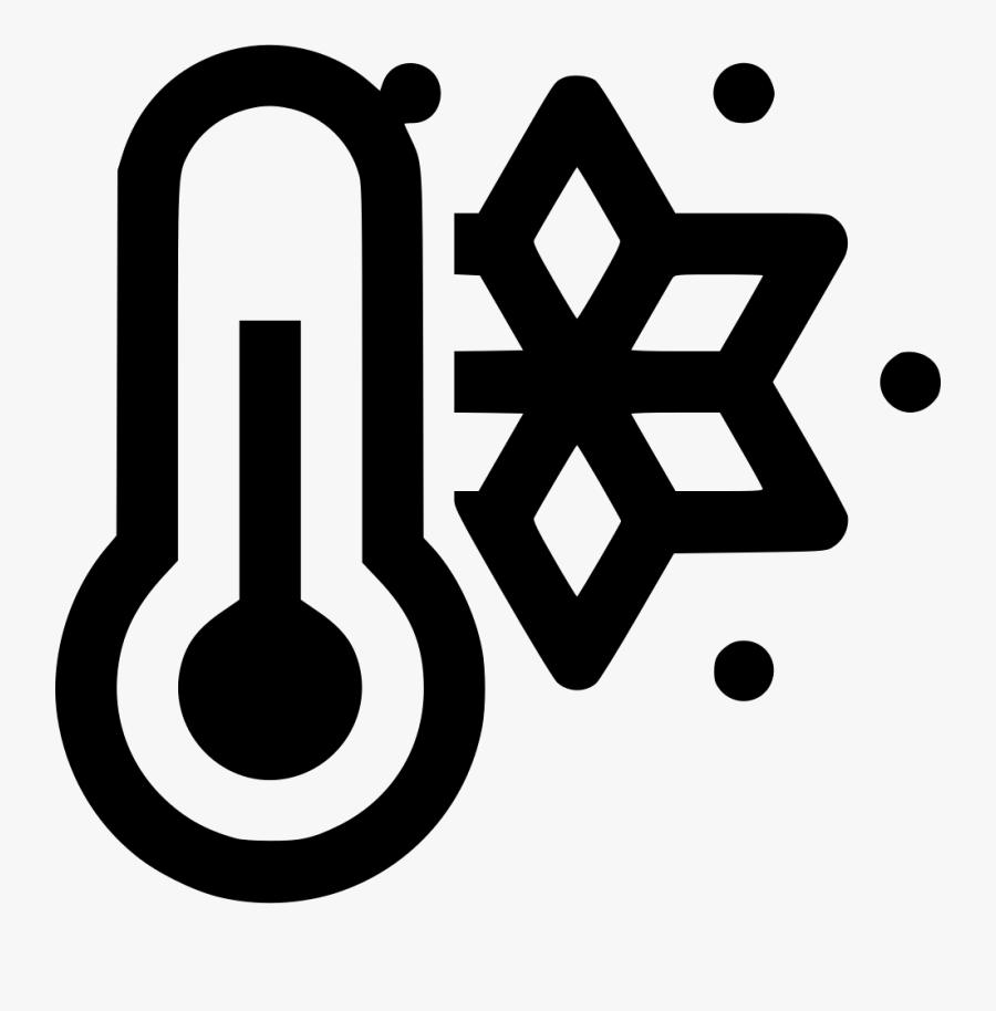 Transparent Automation Clipart - Cold Thermometer Icon Png, Transparent Clipart
