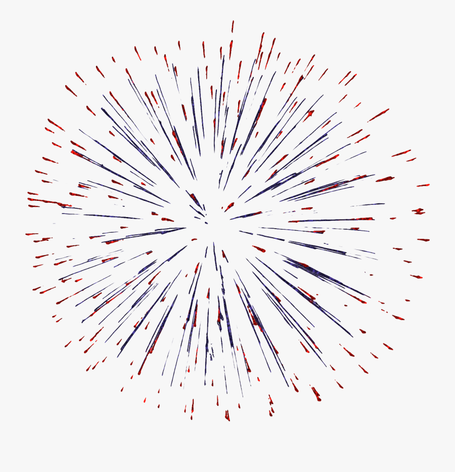 Firework With White Background, Transparent Clipart