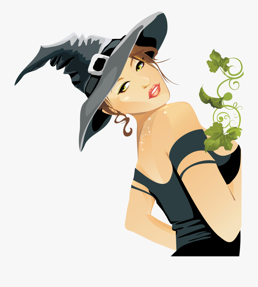 Witches Hat, Transparent Clipart