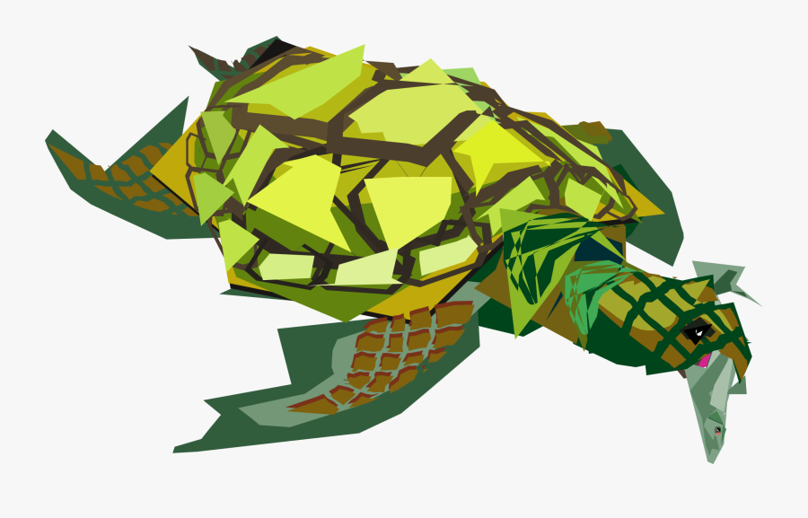 Hawaiian Sea Turtle Clipart Free The Cliparts - Turtle Colour Full Png, Transparent Clipart