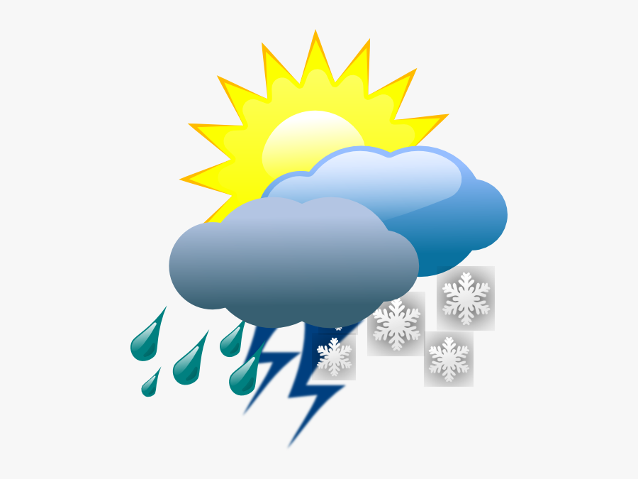 Weather Clip Art At Vector Clip Art - Transparent Weather Clipart, Transparent Clipart