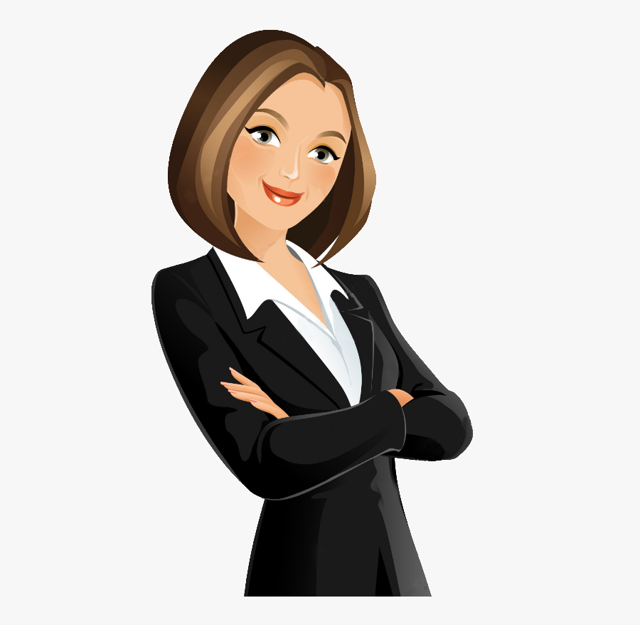 Woman Clipart Images Png - Business Woman Cartoon Png, Transparent Clipart