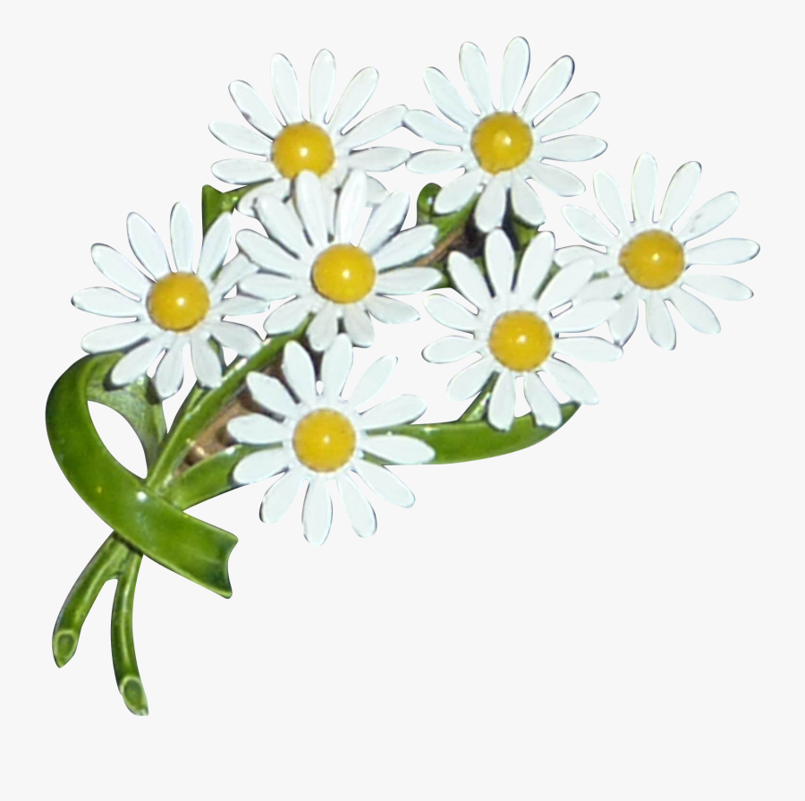 Transparent Daisy Clipart Png - Daisy Flower Bouquet Clipart, Transparent Clipart