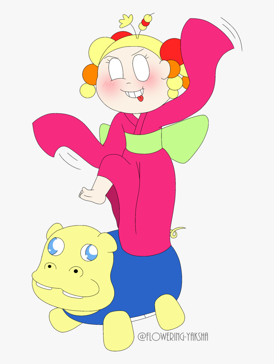 N The April Fools By Flowering Yaksha - Cartoon, Transparent Clipart