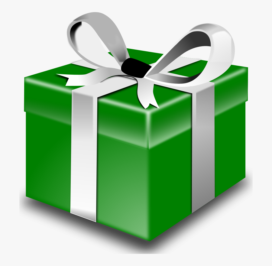 Green Present - Present Clipart, Transparent Clipart