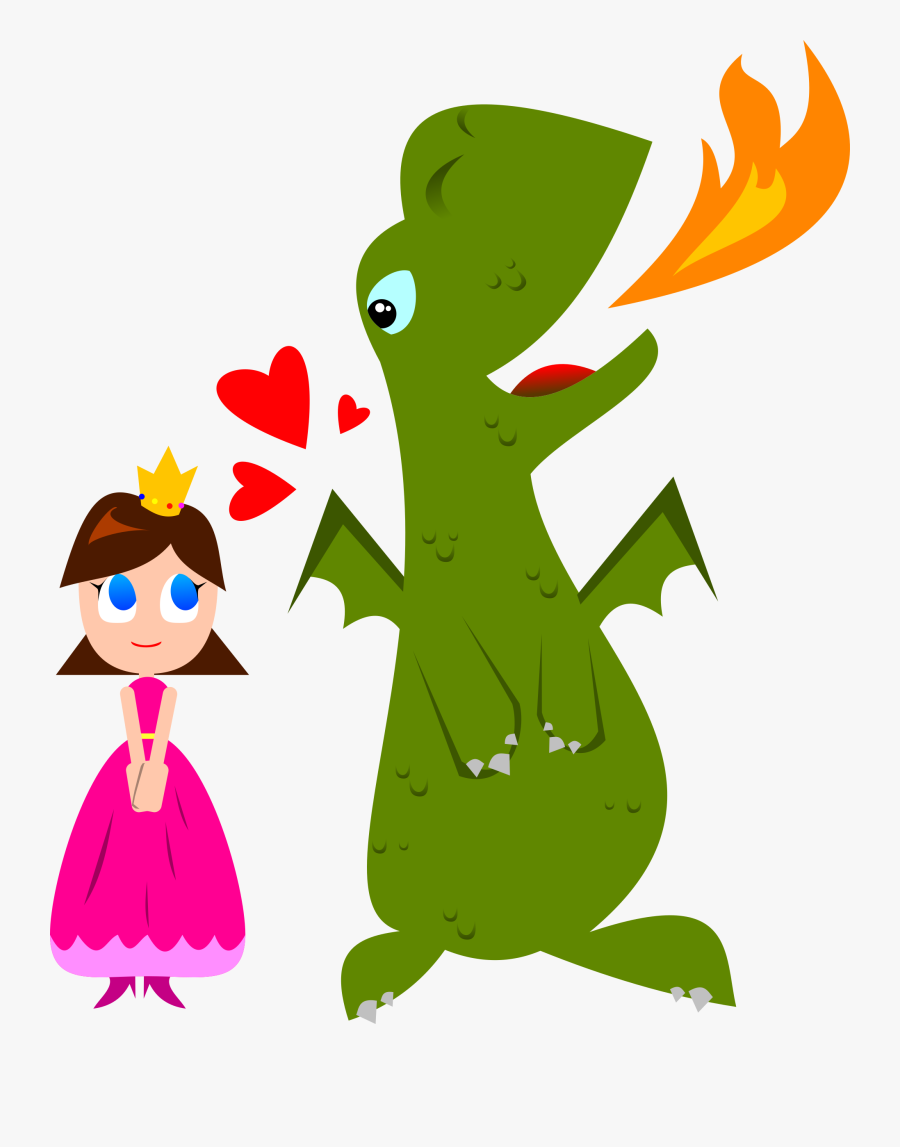 Sofia The First Clipart At Getdrawings - Cartoon Princess And Dragon, Transparent Clipart