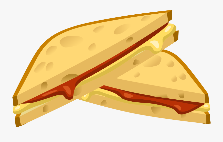 Cheese,processed Cheese,angle - Grilled Cheese Clipart Transparent Background, Transparent Clipart