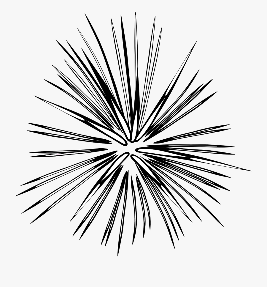 Transparent Background Fireworks Png Black, Transparent Clipart