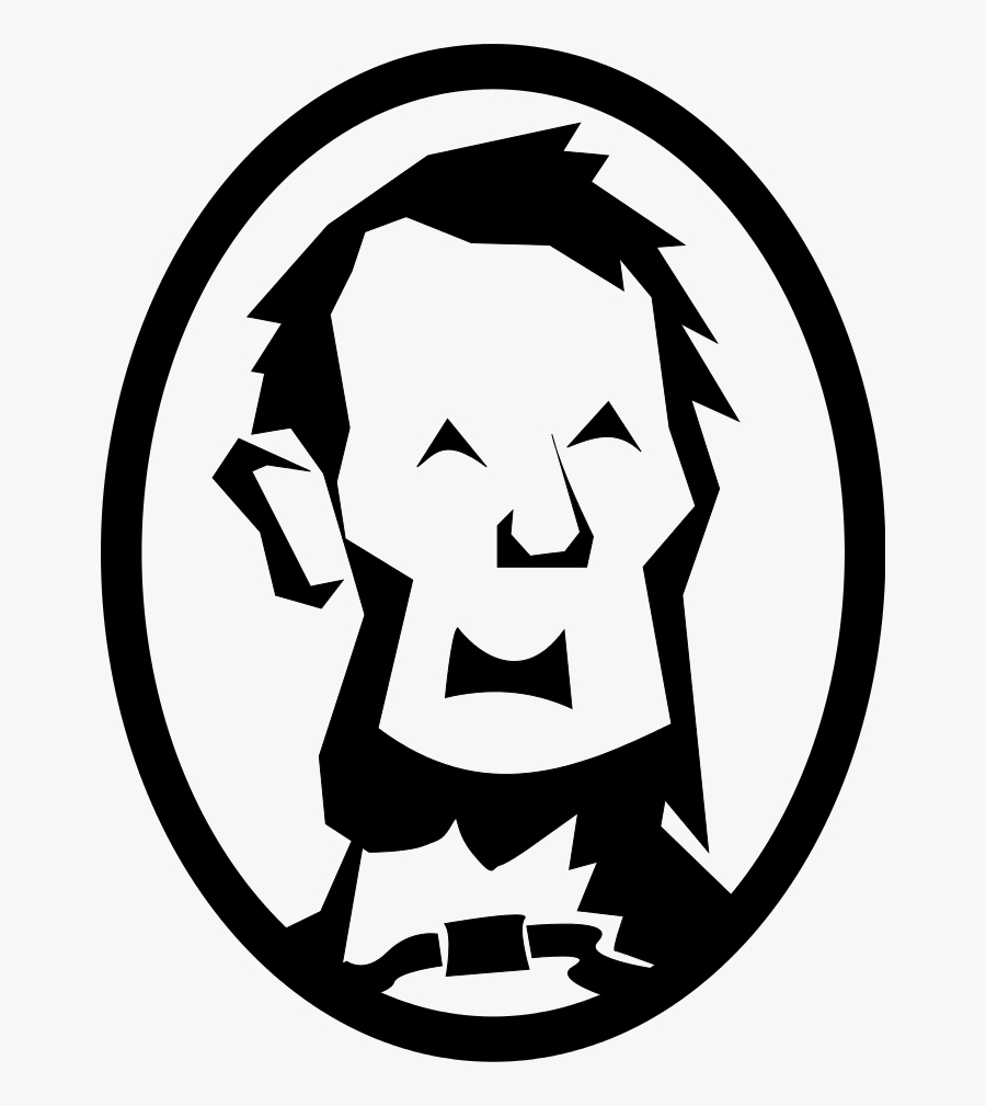 Abe Lincoln 555px - Election Of 1860 Symbol, Transparent Clipart