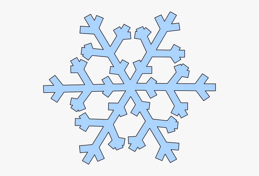 Transparent Background Snowflake Clipart, Transparent Clipart