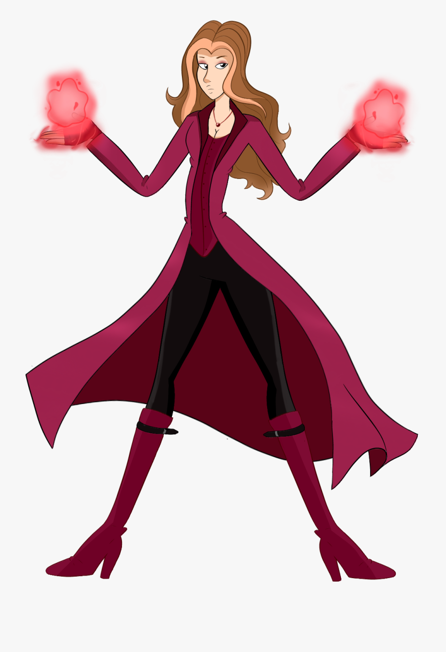 Transparent Scarlet Witch Png - Scarlet Witch Clip Art, Transparent Clipart