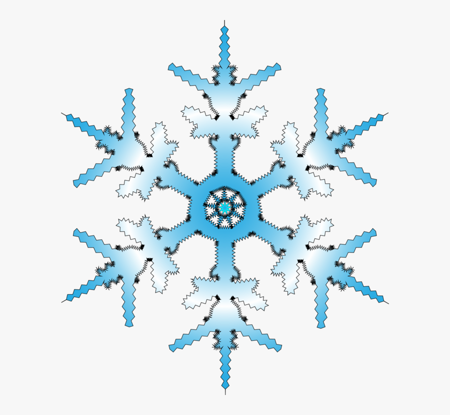 Winter Snowflakes Cliparts - Big Snowflake Clipart, Transparent Clipart