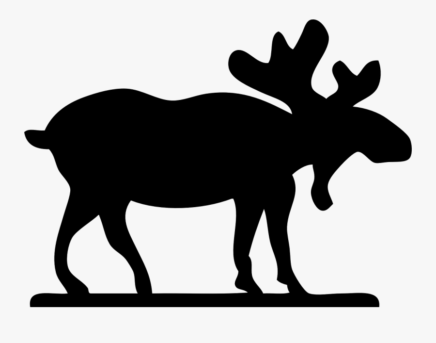 Abstract Animal Clipart - Moose Clip Art, Transparent Clipart