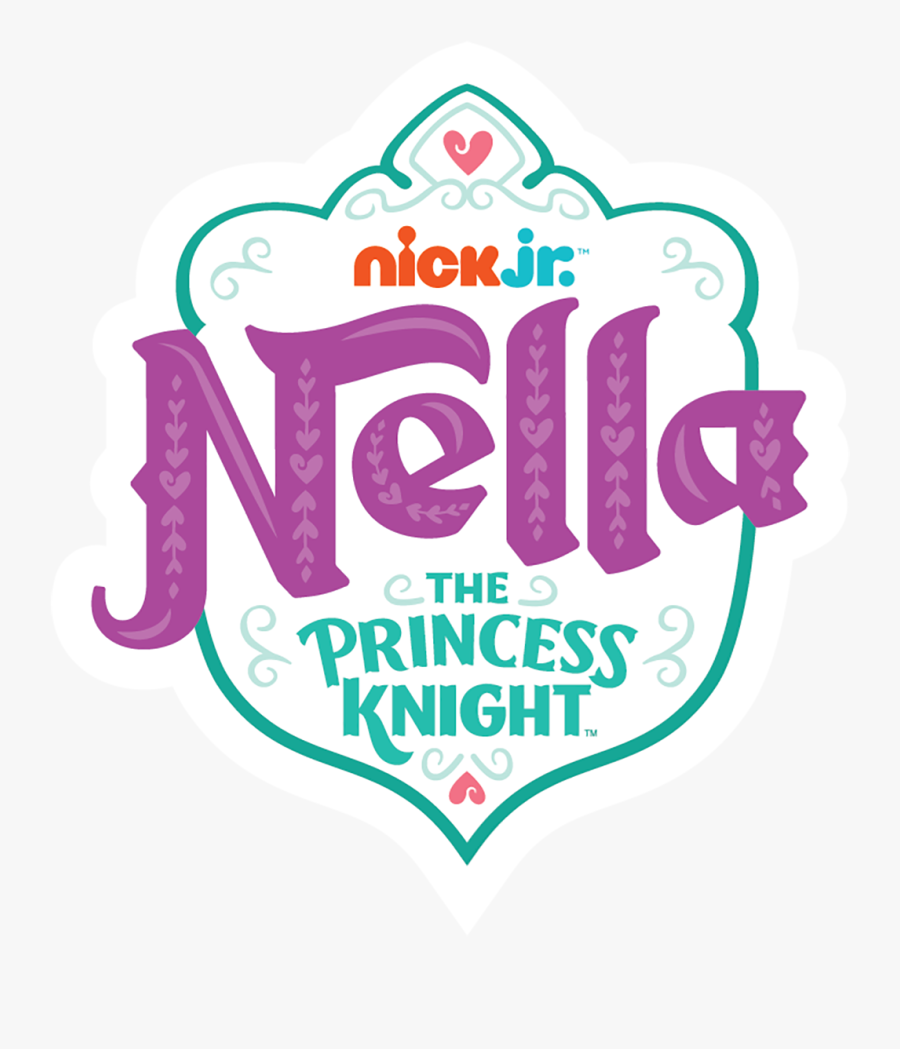Knight And Princess Clipart - Nella The Princess Knight Logo, Transparent Clipart