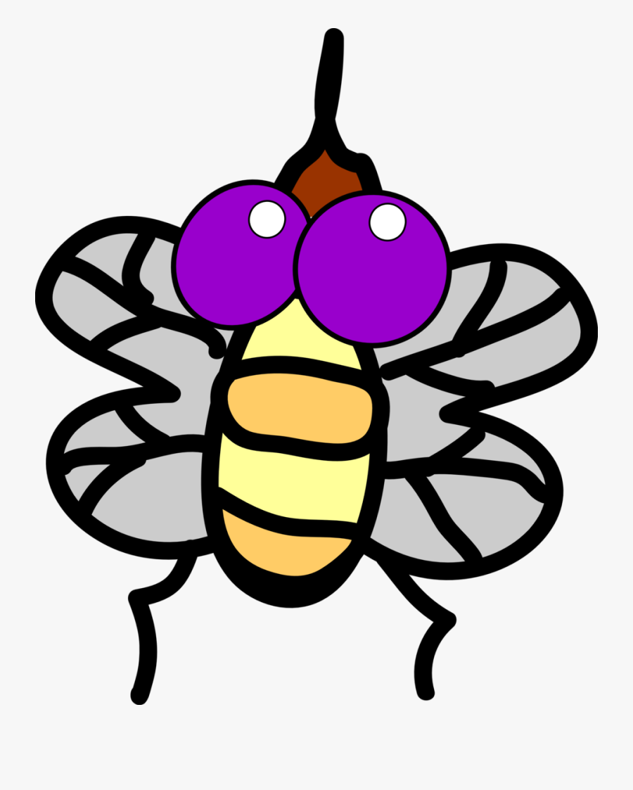 Cartoon Witch Clipart, Vector Clip Art Online, Royalty - Fly Clip Art, Transparent Clipart