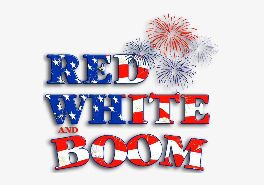 Boom Clipart Firework - Red White And Boom 2018, Transparent Clipart