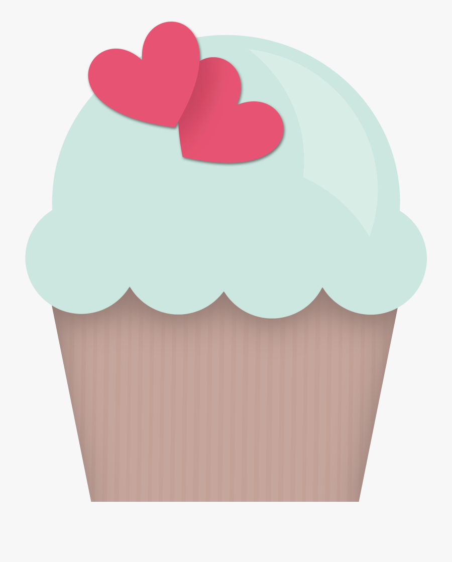 April Clipart Cake - Cupcake Banane Png Transparent, Transparent Clipart