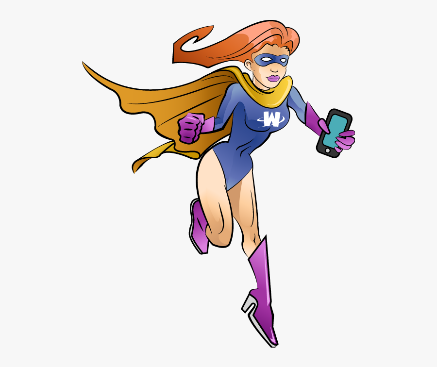 Superwoman Image Gallery Of Super Woman Clipart - Girl Super Villain Cartoon, Transparent Clipart