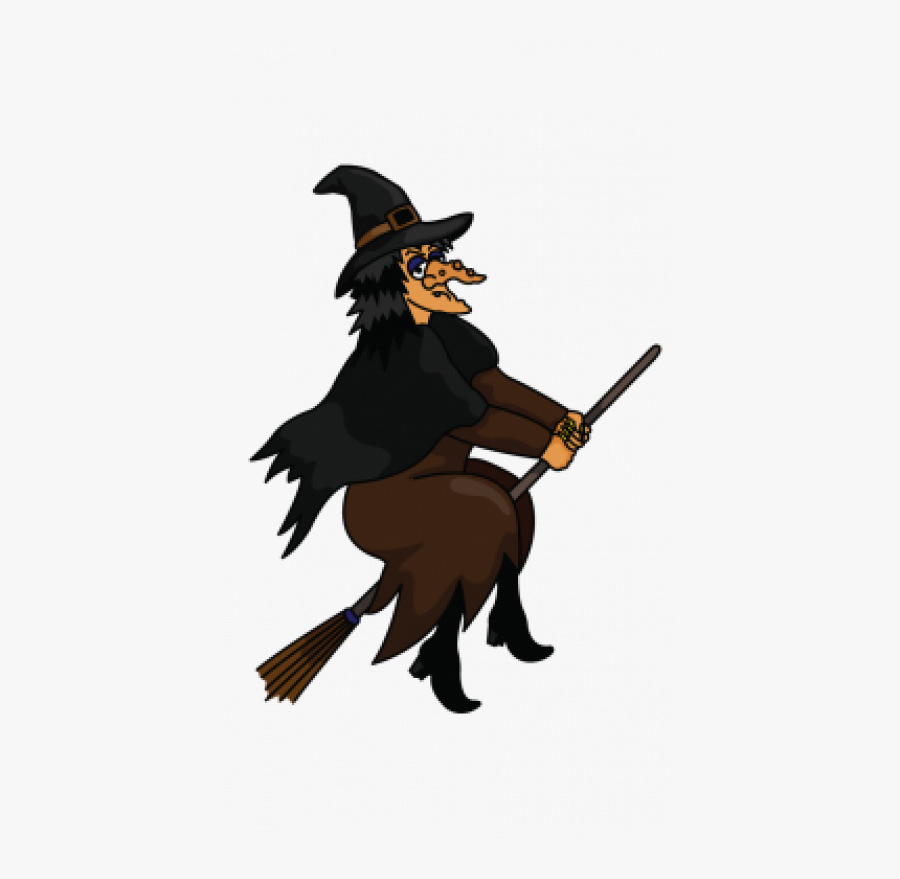 Drawings Of Halloween Witches Clipart , Png Download - Easy Halloween Witch Drawings, Transparent Clipart