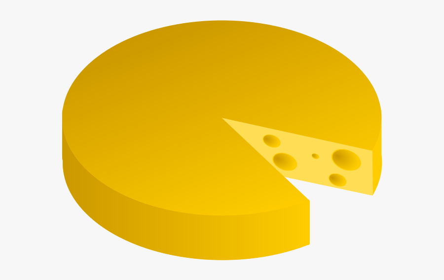 Cheese Wheel Clip Art, Transparent Clipart