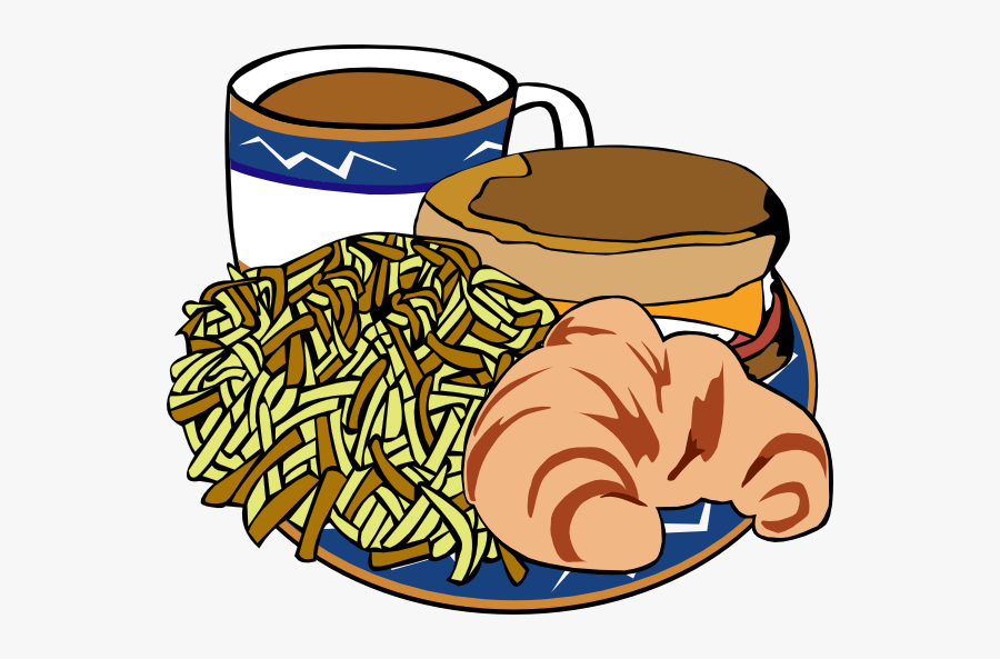 Crepes For Breakfast Clip Art Royalty Free Clipart - Free Food Clipart Png, Transparent Clipart