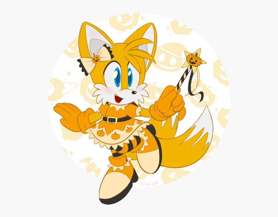 Transparent Princess Clip Art - Tails Pumpkin Princess, Transparent Clipart