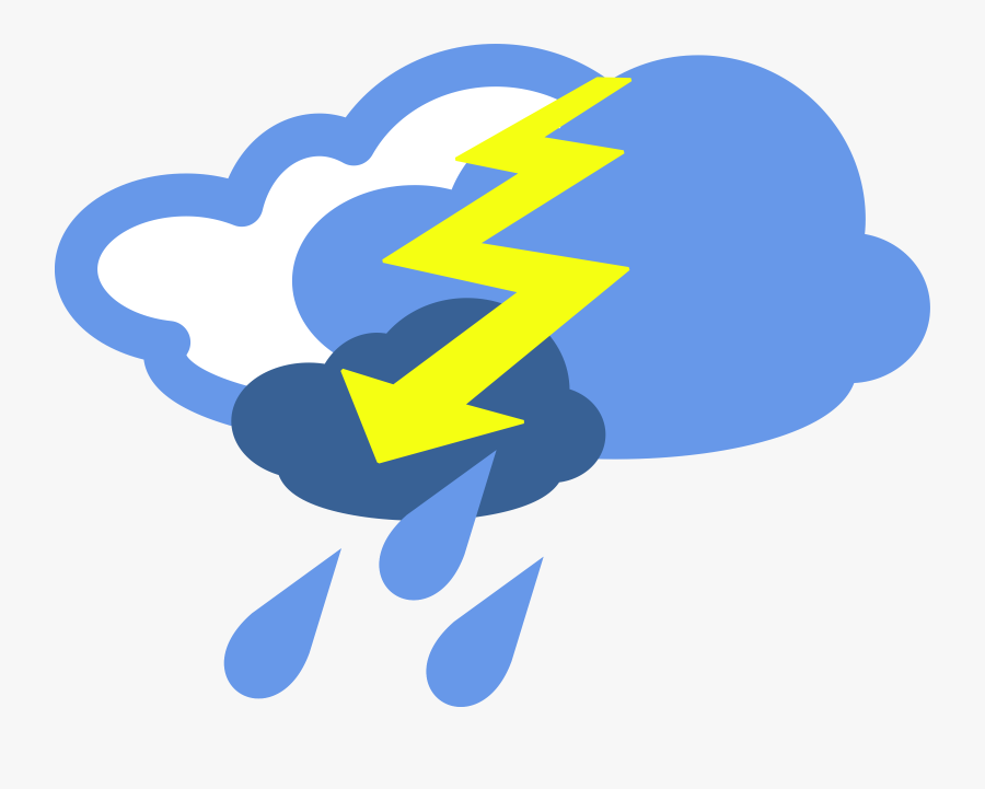 Clipart - Bad Weather Clip Art, Transparent Clipart