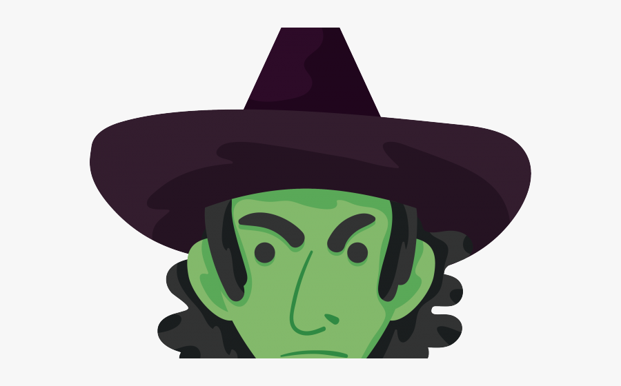 Witch Clipart Mouth - Transparent Halloween Avatar, Transparent Clipart