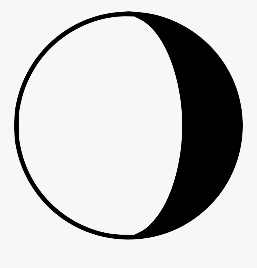 28 Collection Of Waning Gibbous Clipart - Waning Gibbous Moon Drawing, Transparent Clipart