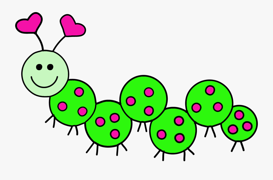 Cartoon Caterpillar With Many Legs Royalty Free Picture - Early Childhood Education Clip Art, Transparent Clipart