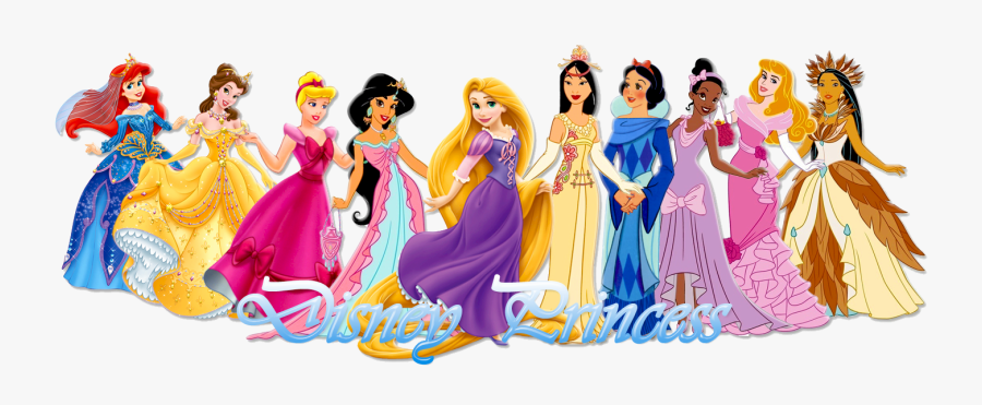 Disney Princess Clipart - Disney Princesses Transparent Background, Transparent Clipart