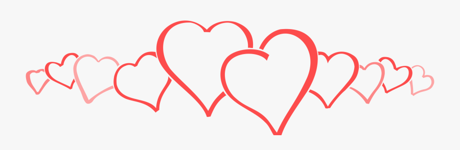 Sumoflam"s Singlewidesumoflam"s Singlewide - Row Of Hearts Clip Art, Transparent Clipart