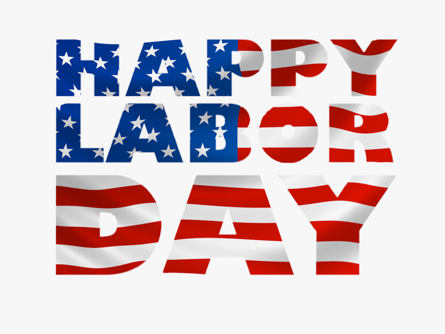 United States Of America Labor Day Holiday Flag Of - Happy Labor Day 2018, Transparent Clipart