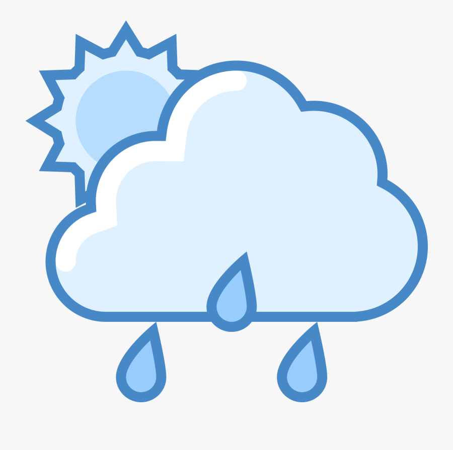 Weather Cold Weather But Partly Cloudy Icons Clipart, Transparent Clipart