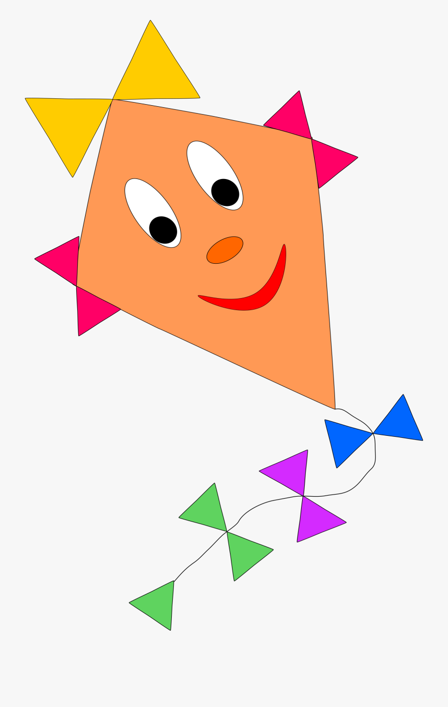 Kite Clipart - Kite Clip Art, Transparent Clipart